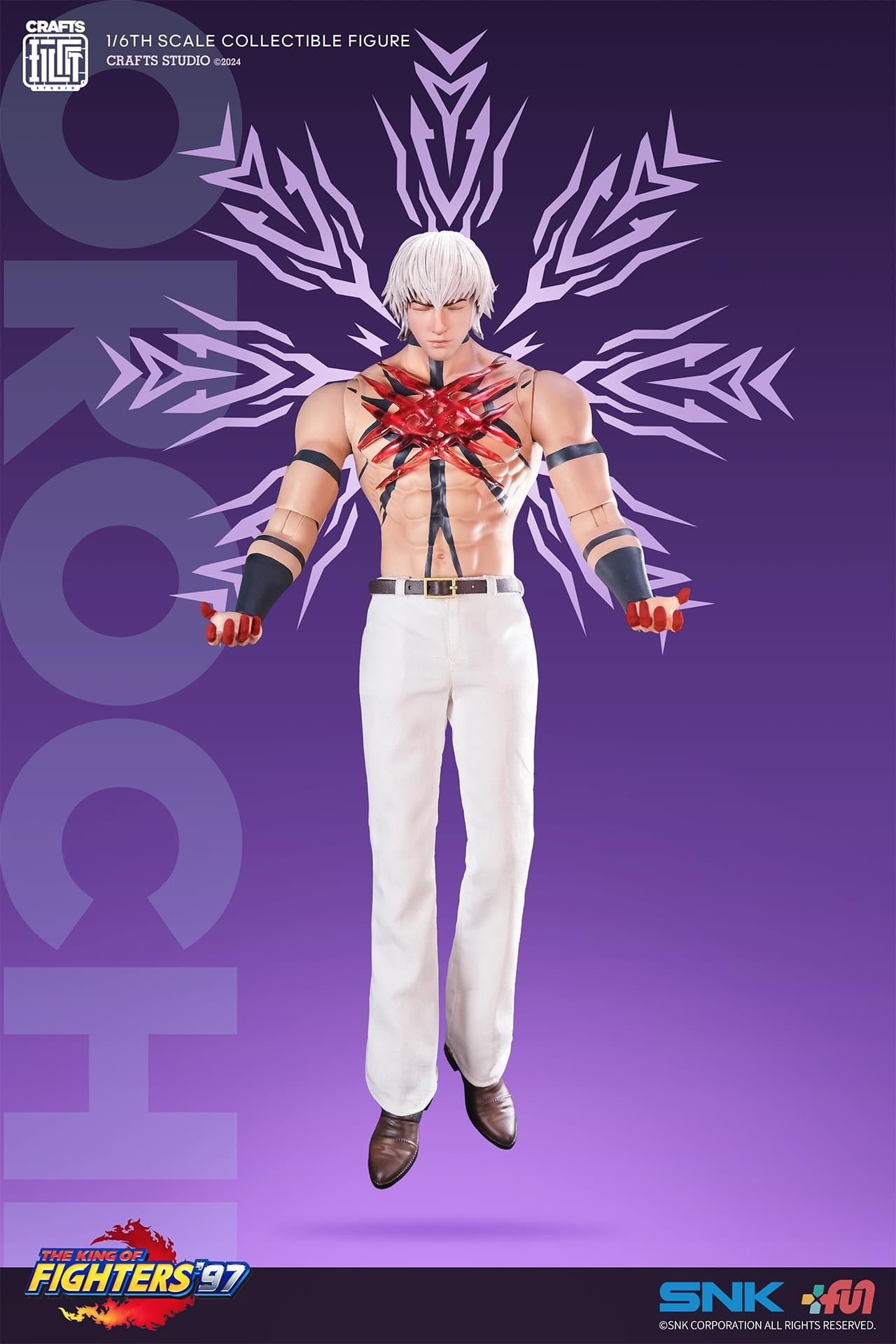 Pedido Figura OROCHI - The King of Fighters 97' marca Crafts Studio CS-021 escala 1/6
