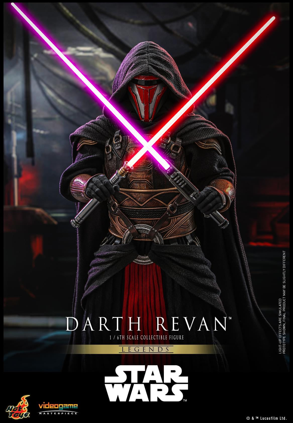 Pedido Figura Darth Revan - Star Wars Legends™ marca Hot Toys VGM62 escala 1/6