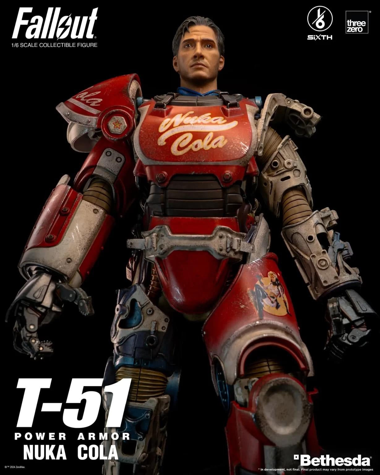 Pedido Figura T-51 (Nuka Cola) Power Armor - FALLOUT marca Threezero 3Z0773 escala 1/6