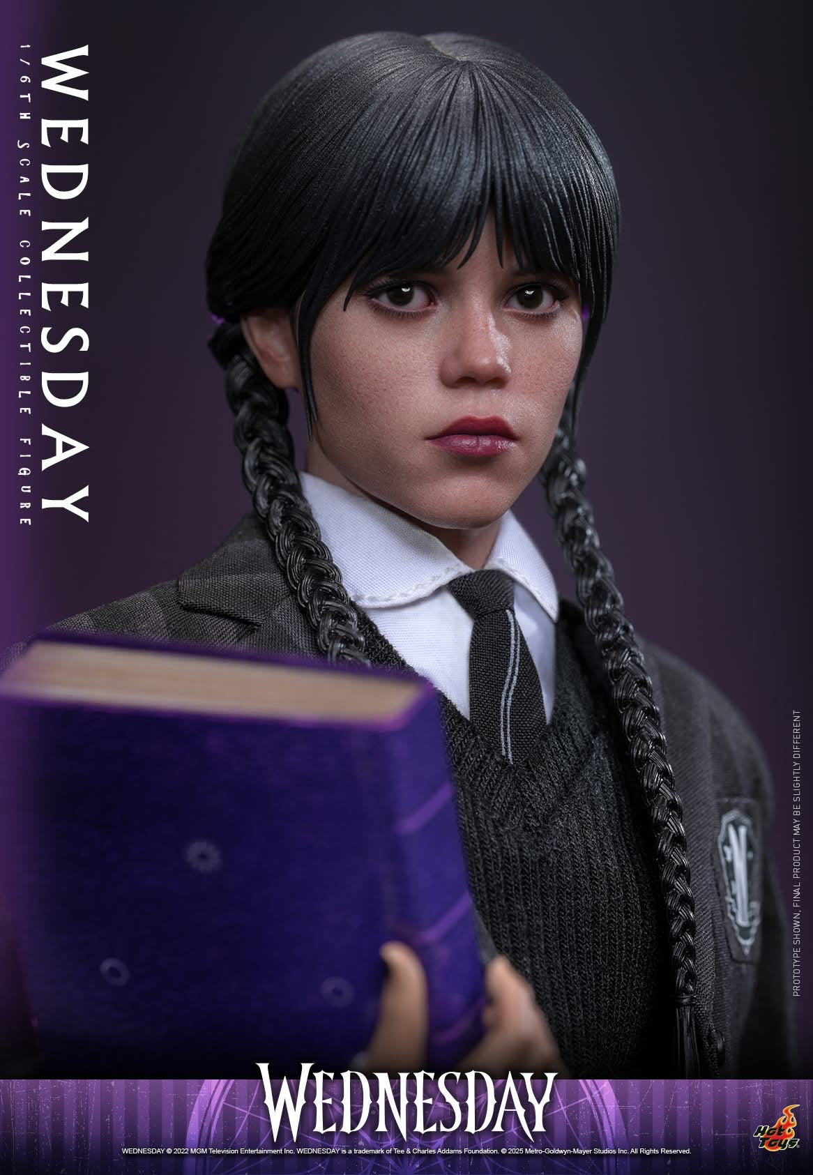 Preventa Figura WEDNESDAY - Wednesday (Netflix Series) marca Hot Toys TMS135 escala 1/6