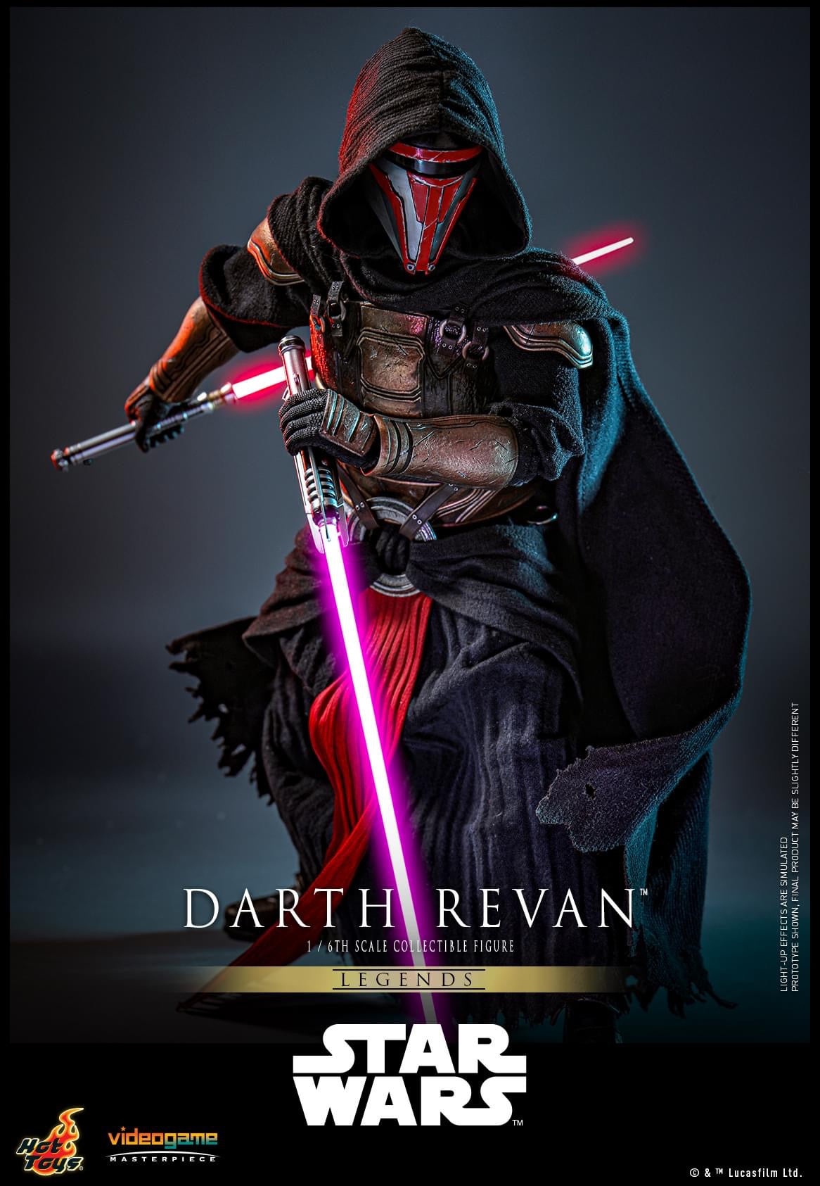 Pedido Figura Darth Revan - Star Wars Legends™ marca Hot Toys VGM62 escala 1/6