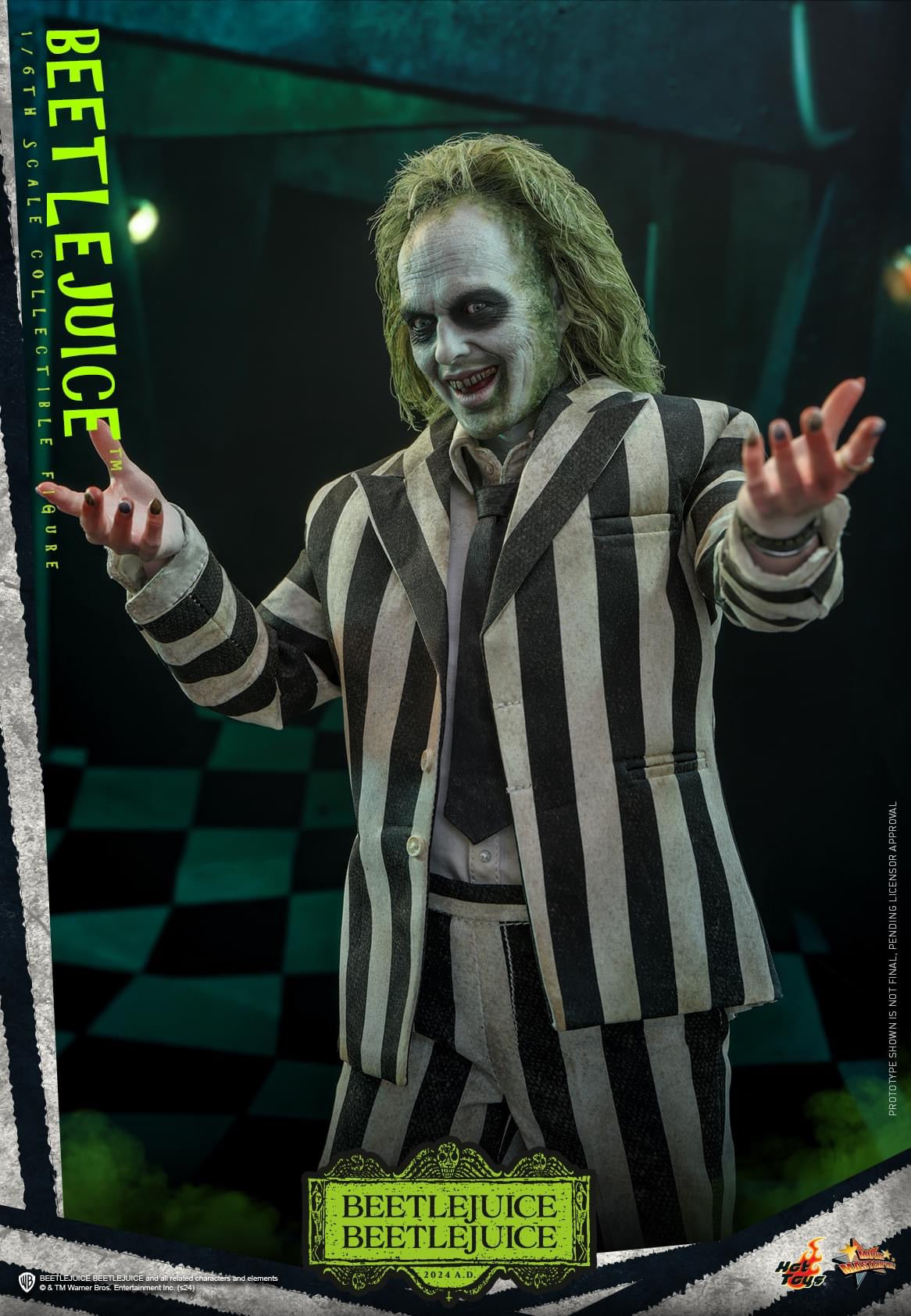 Preventa Figura Beetlejuice - Beetlejuice 2 marca Hot Toys MMS767 escala 1/6