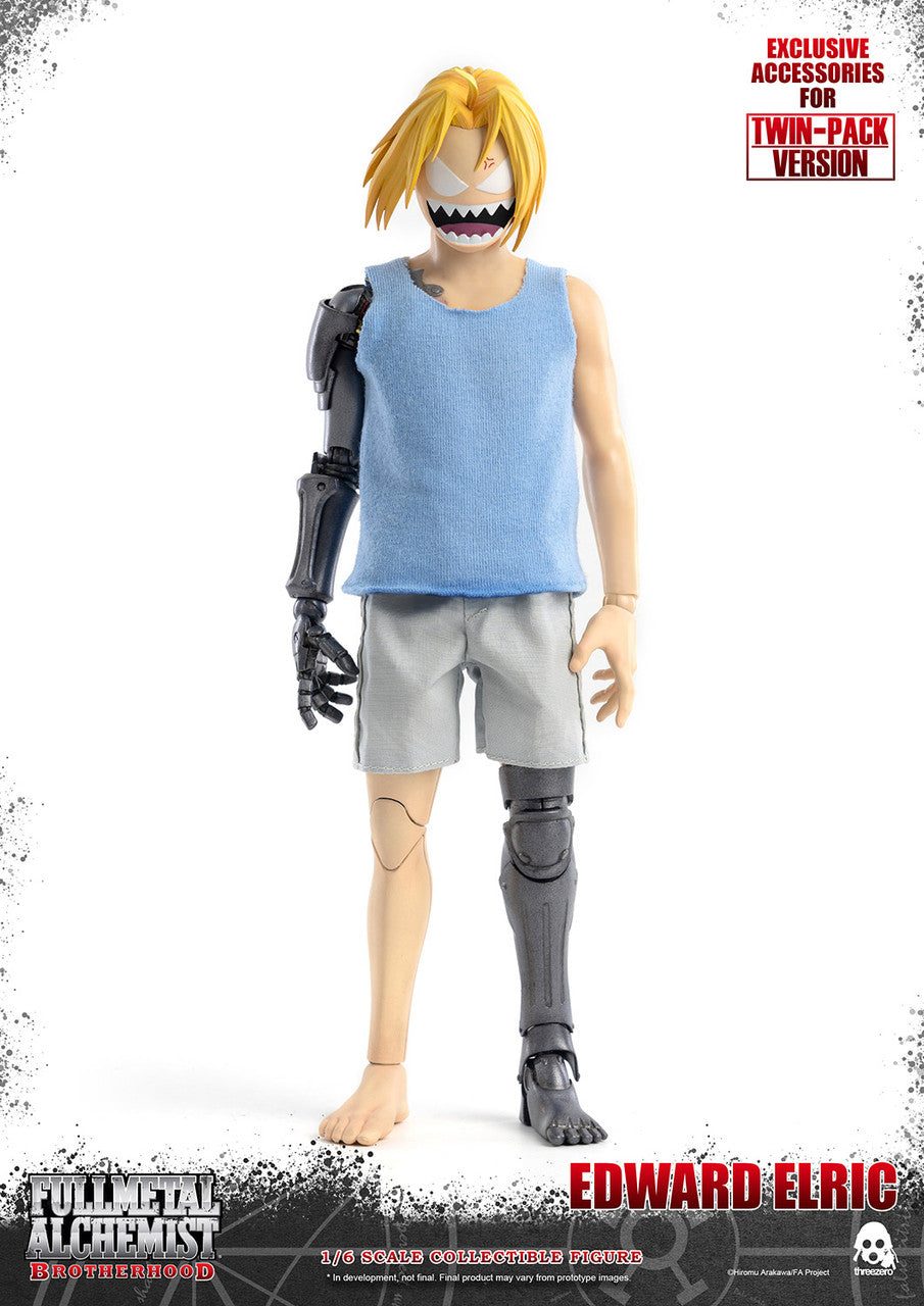 Pedido Figuras Twin-Pack / Set Doble (Edward y Alphonse Elric) - Fullmetal Alchemist: Brotherhood marca Threezero 3Z0674 escala 1/6