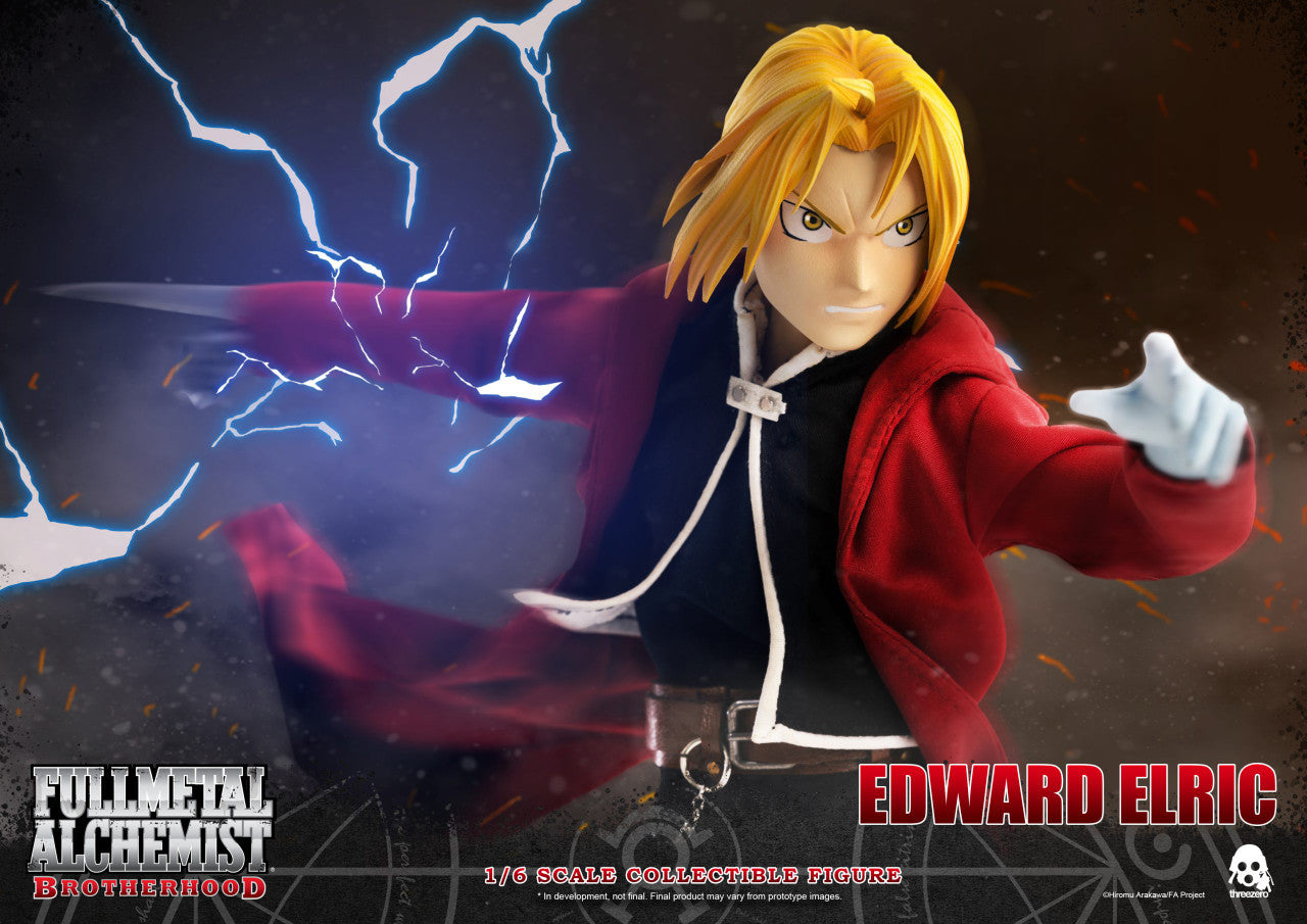 Pedido Figura Edward Elric - Fullmetal Alchemist: Brotherhood marca Threezero 3Z0096 escala 1/6