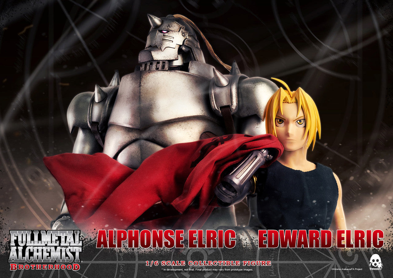 Pedido Figuras Twin-Pack / Set Doble (Edward y Alphonse Elric) - Fullmetal Alchemist: Brotherhood marca Threezero 3Z0674 escala 1/6