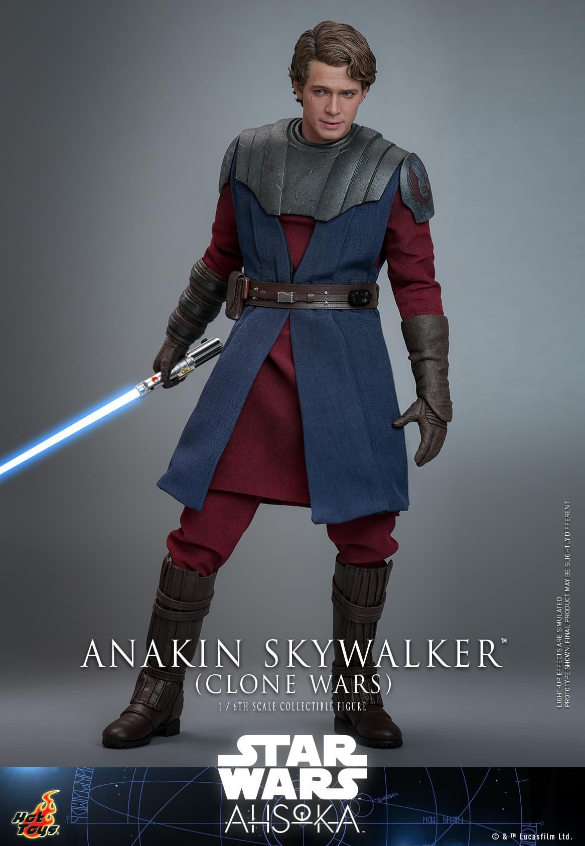 Pedido Figura Anakin Skywalker (Clone Wars) - Star Wars: Ahsoka ™ marca Hot Toys TMS129 escala 1/6