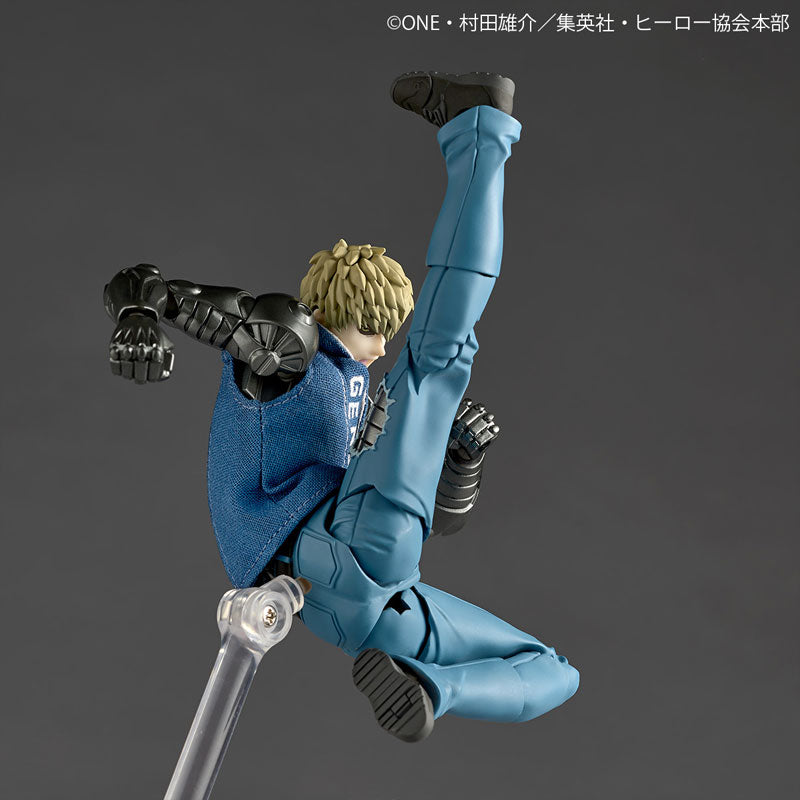 Preventa Figura Genos - One Punch Man - Amazing Yamaguchi Revoltech marca Kaiyodo escala 1/12