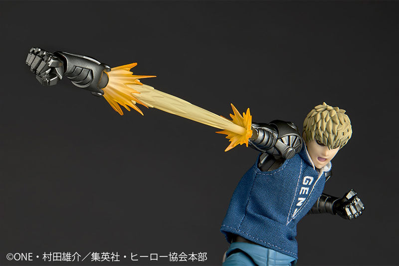 Preventa Figura Genos - One Punch Man - Amazing Yamaguchi Revoltech marca Kaiyodo escala 1/12