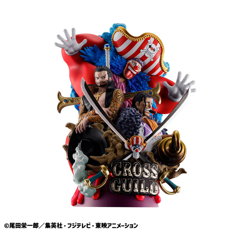 Preventa Diorama ONE PIECE Cross Guild - Logbox Re:Birth 03 - Puchirama DX marca MegaHouse (14.5 cm)