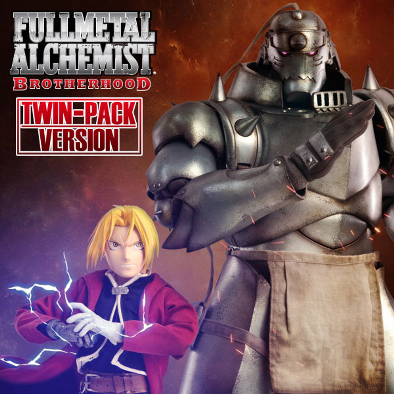 Pedido Figuras Twin-Pack / Set Doble (Edward y Alphonse Elric) - Fullmetal Alchemist: Brotherhood marca Threezero 3Z0674 escala 1/6