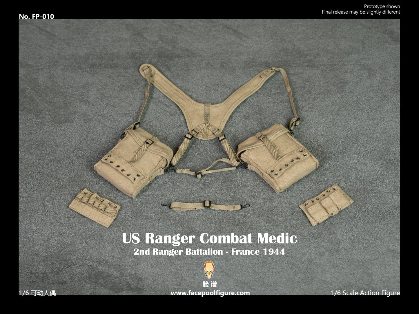 Preventa Figura WWII US Ranger Combat Medic - France 1944 marca Facepool FP-010 escala 1/6 (relanzamiento)