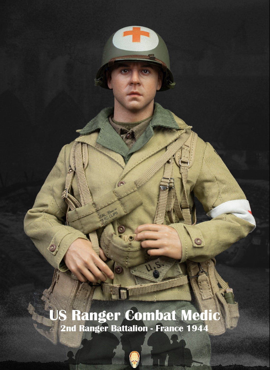 Preventa Figura WWII US Ranger Combat Medic - France 1944 marca Facepool FP-010 escala 1/6 (relanzamiento)