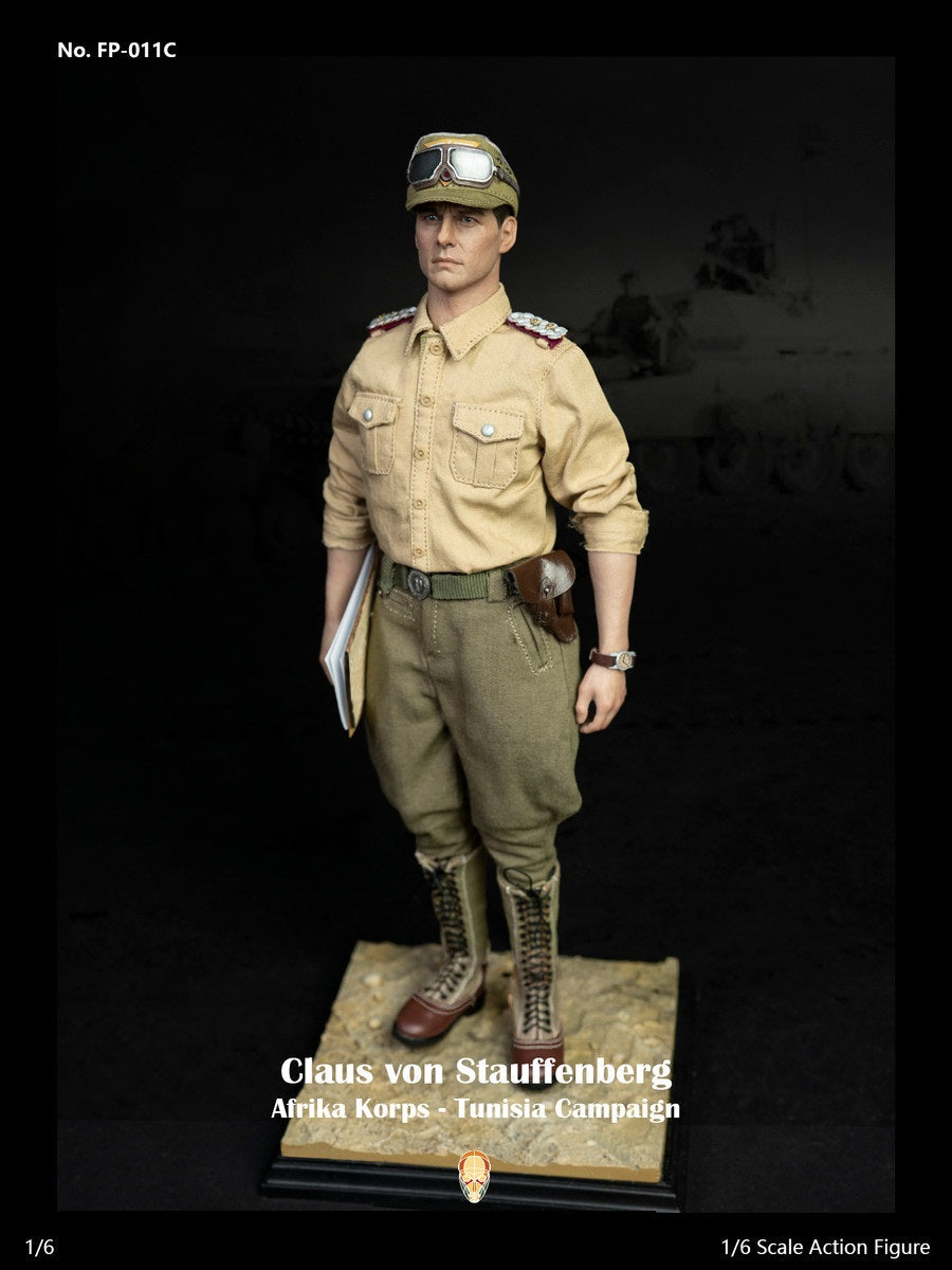 Pedido Figura Stauffenberg Afrika Korps - Tunisia Campaign marca Facepool FP011C escala 1/6