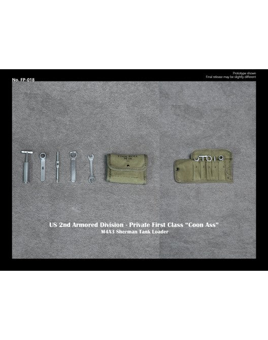 Preventa Figura Private Sherman Tank Loader (Standard version) marca Facepool FP018A escala 1/6