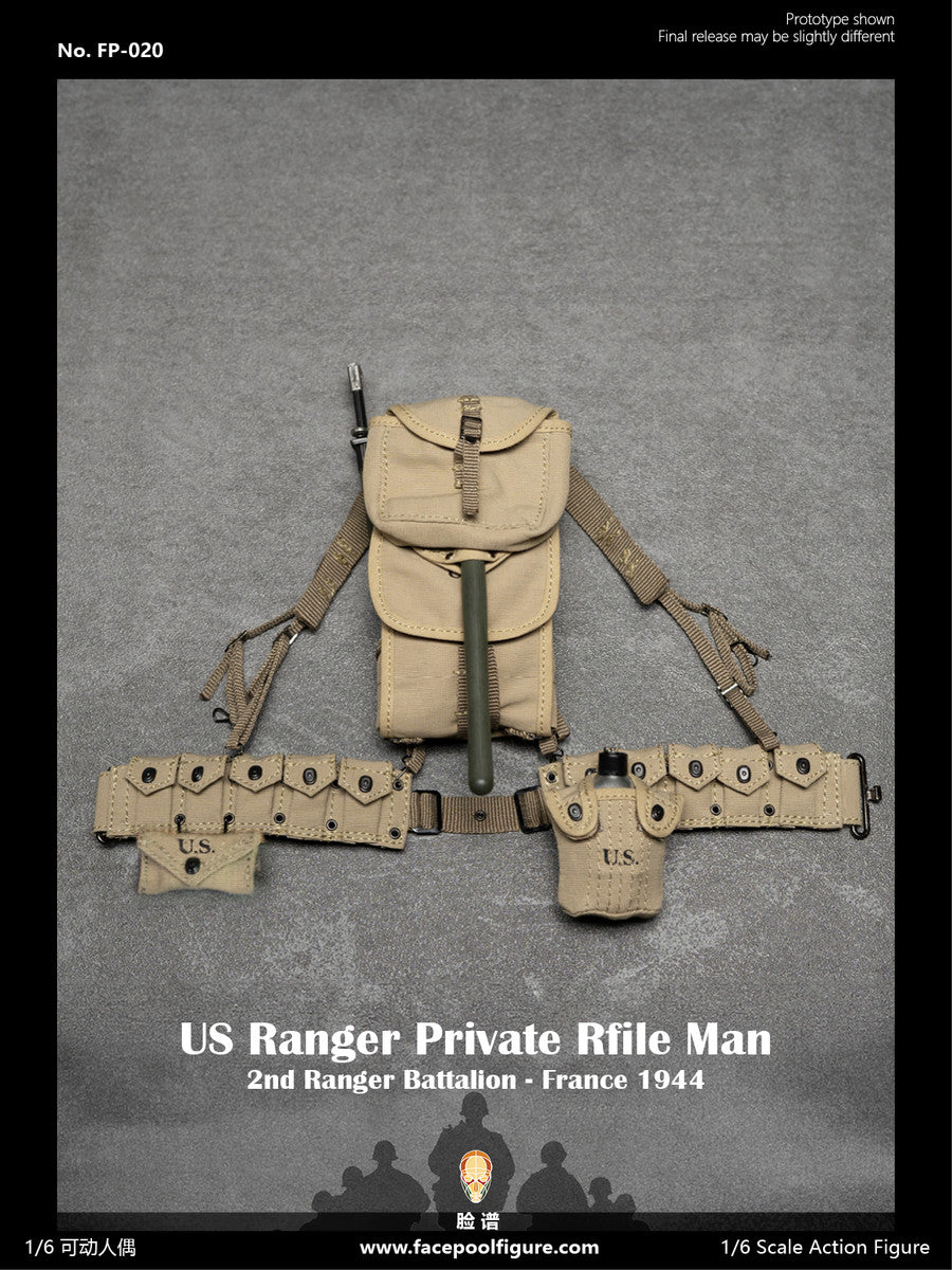 Preventa Figura WWII US Ranger Private Rifle Man - France 1944 marca Facepool FP-020 escala 1/6