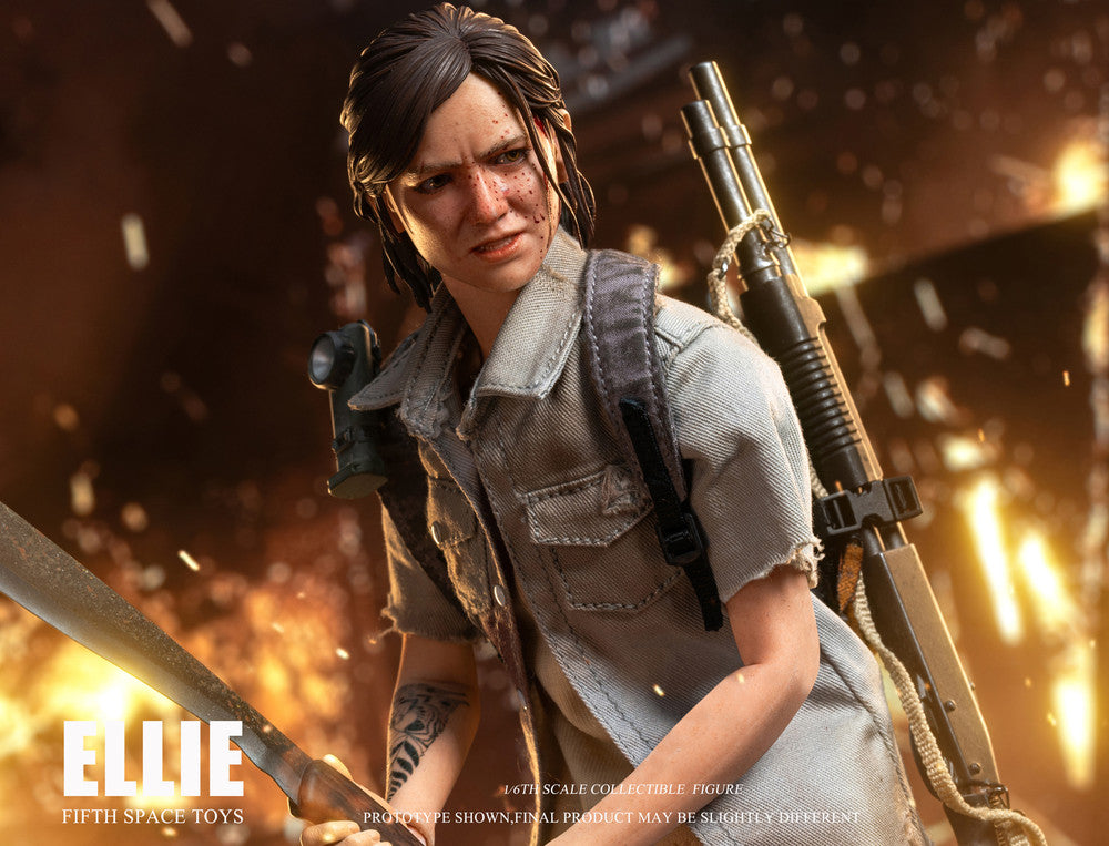Preventa Figura Ellie (Deluxe Edition) (Incluye Backpack 1/1) marca Fifth Space Toys FS23553S escala 1/6