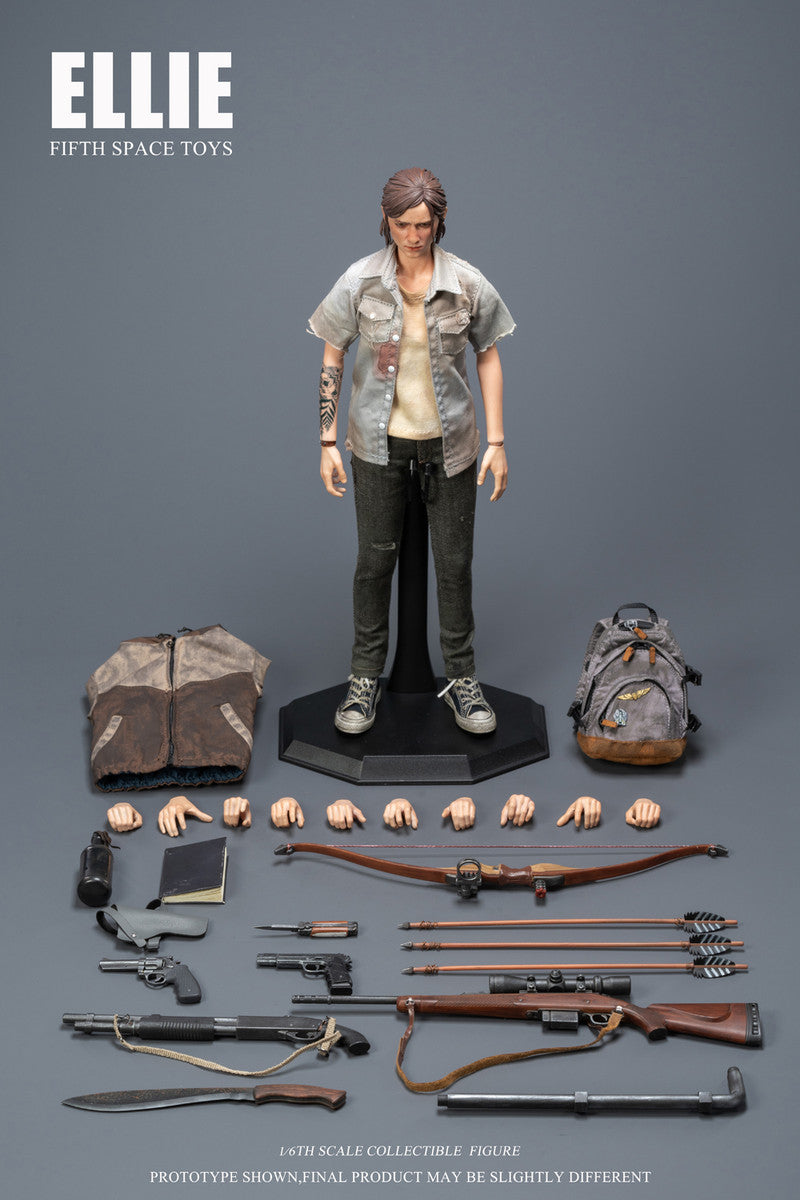 Preventa Figura Ellie (Deluxe Edition) (Incluye Backpack 1/1) marca Fifth Space Toys FS23553S escala 1/6