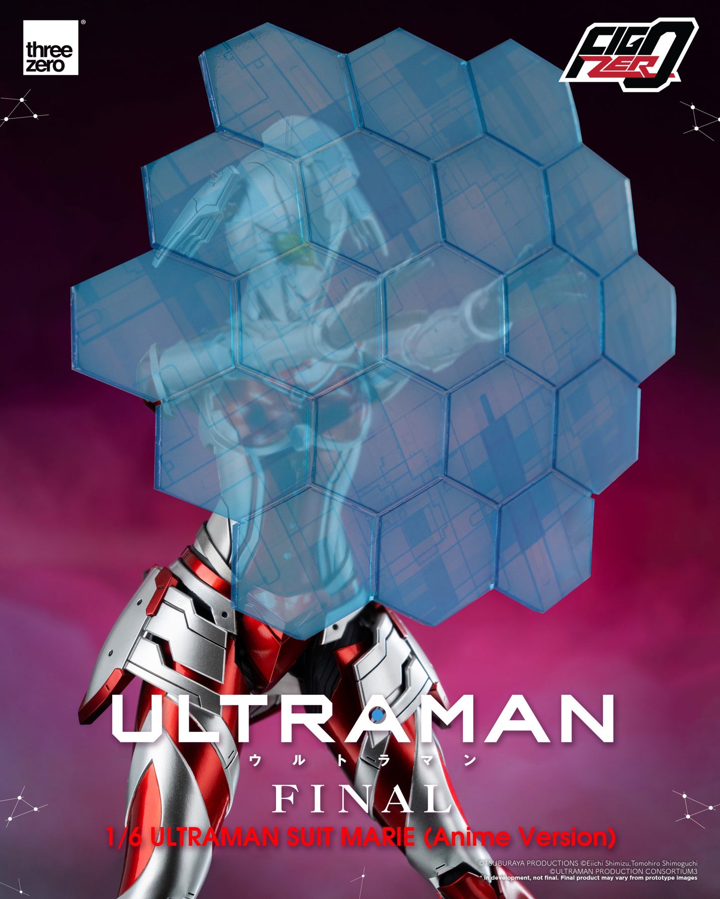 Pedido Figura Ultraman Suit MARIE (Anime Version) - ULTRAMAN Anime Final Season FigZero marca Threezero 3Z0507 escala 1/6