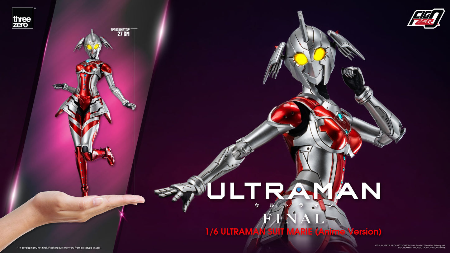 Pedido Figura Ultraman Suit MARIE (Anime Version) - ULTRAMAN Anime Final Season FigZero marca Threezero 3Z0507 escala 1/6