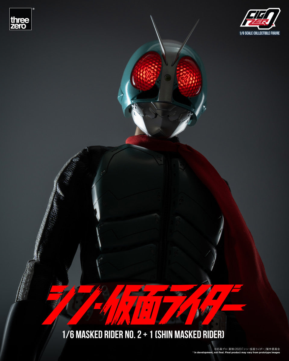 Pedido Figura Masked Rider No. 2+1 - Shin Masked Rider - FigZero marca Threezero 3Z0678 escala 1/6