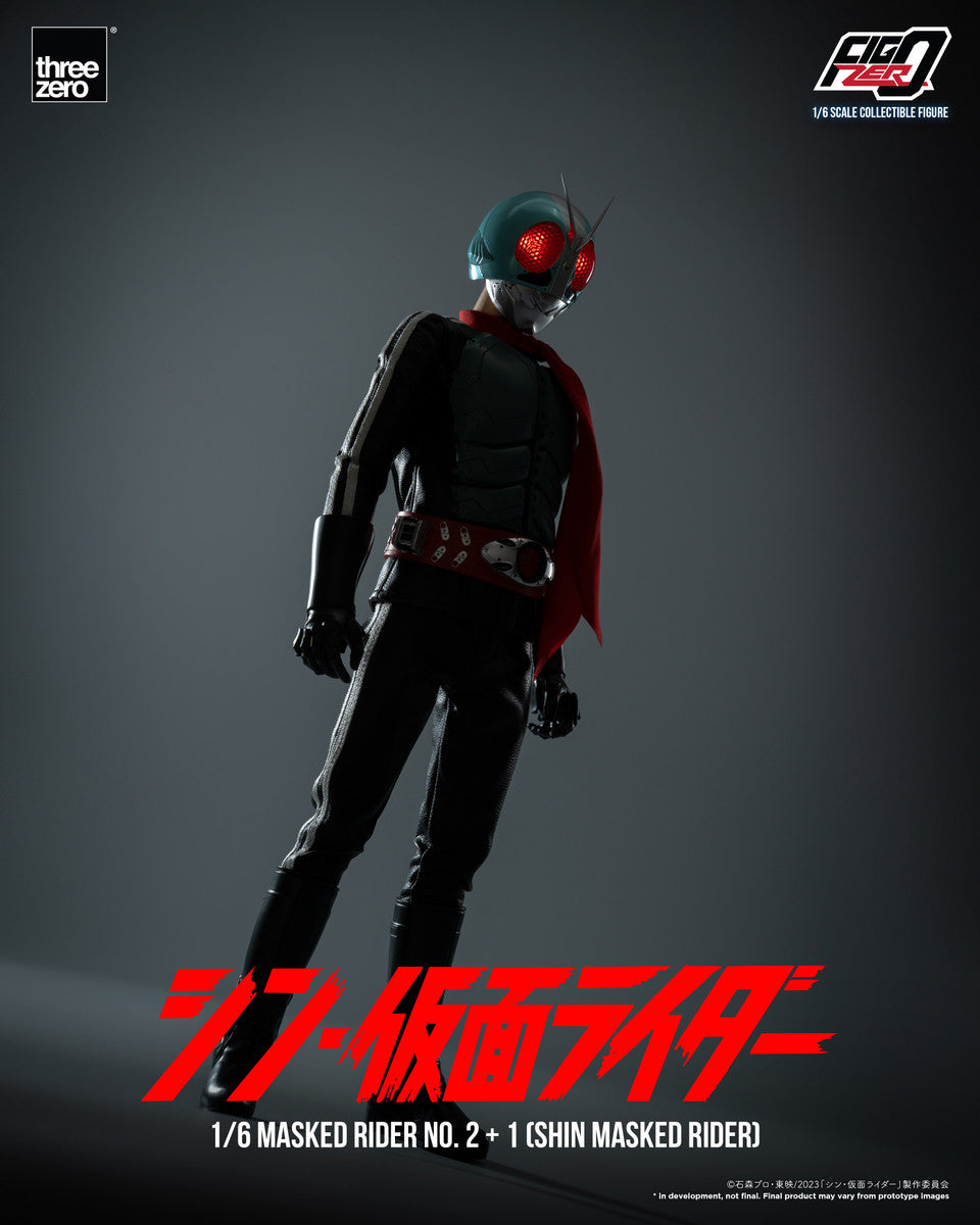 Pedido Figura Masked Rider No. 2+1 - Shin Masked Rider - FigZero marca Threezero 3Z0678 escala 1/6