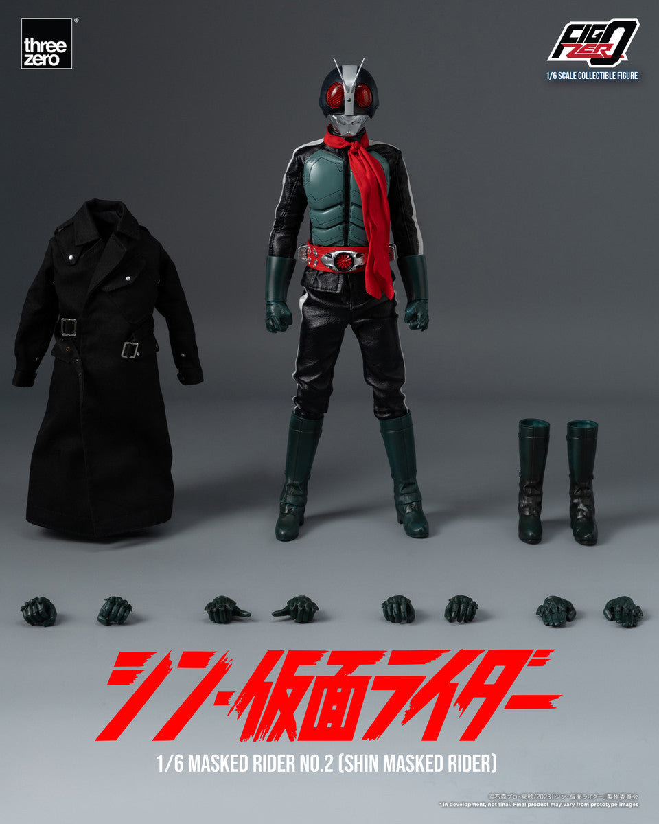 Pedido Figura Masked Rider No. 2 - Shin Masked Rider - FigZero marca Threezero 3Z0488 escala 1/6