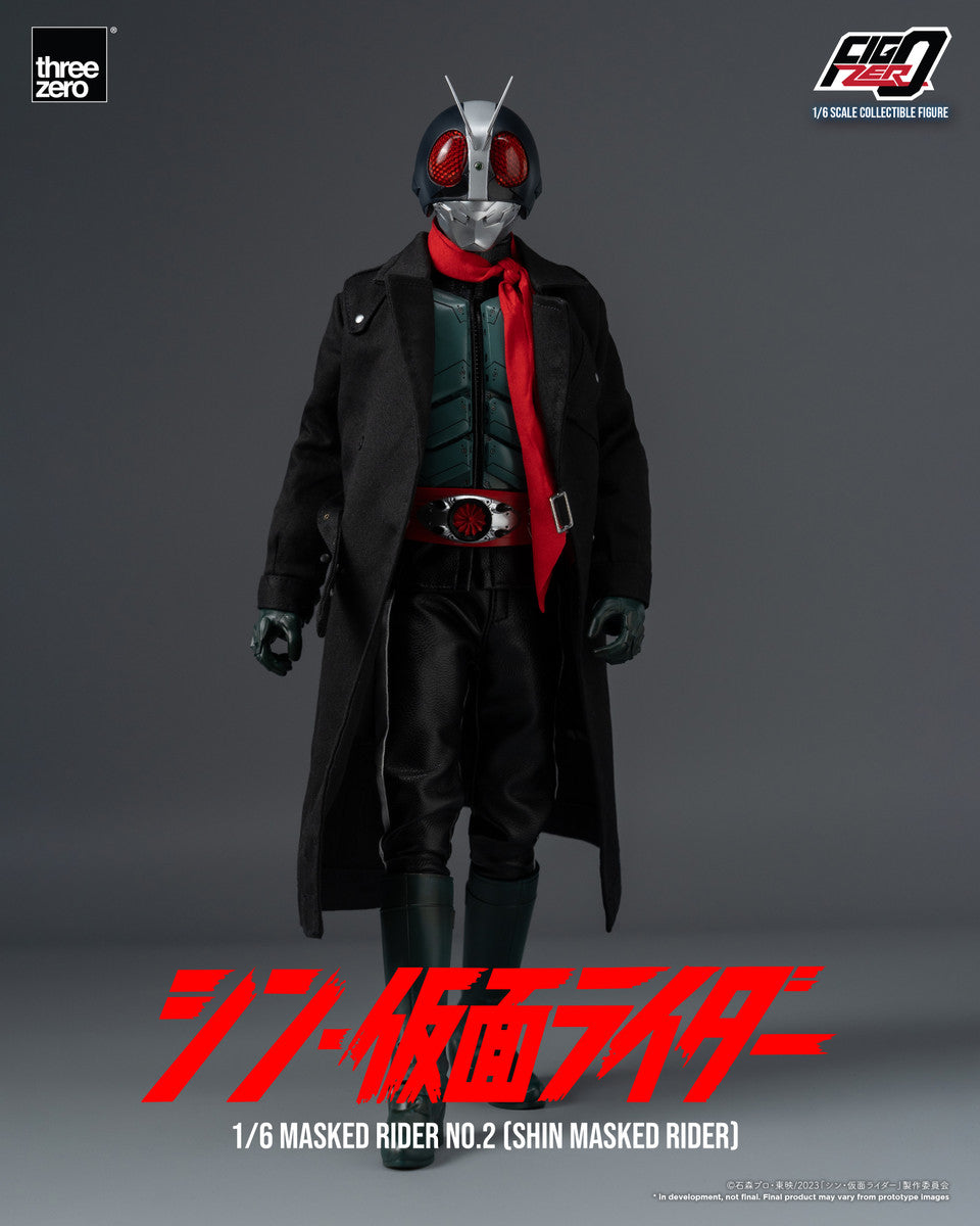 Pedido Figura Masked Rider No. 2 - Shin Masked Rider - FigZero marca Threezero 3Z0488 escala 1/6