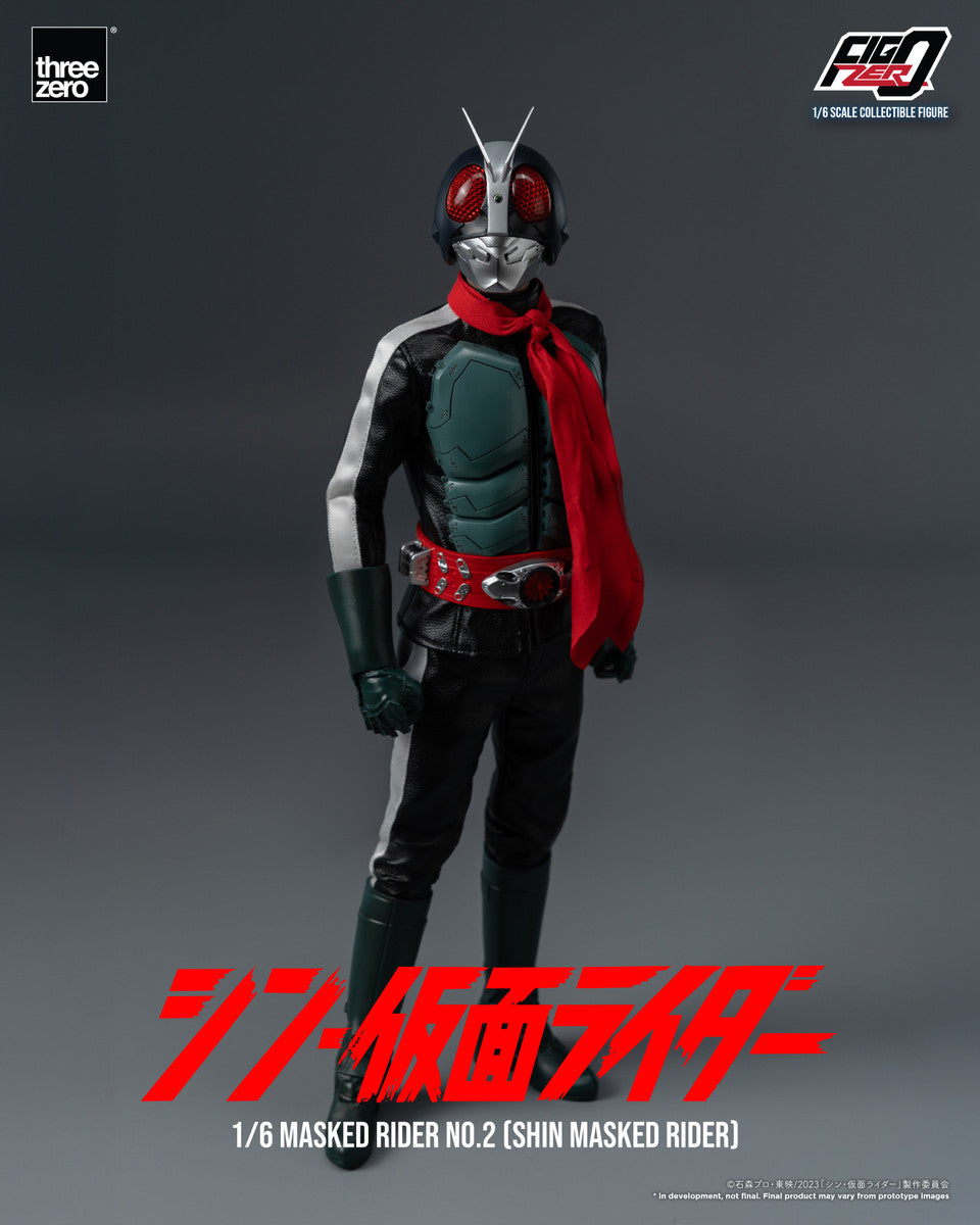 Pedido Figura Masked Rider No. 2 - Shin Masked Rider - FigZero marca Threezero 3Z0488 escala 1/6