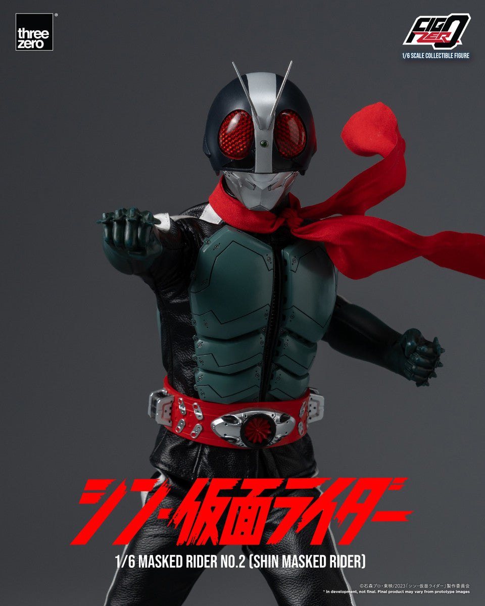 Pedido Figura Masked Rider No. 2 - Shin Masked Rider - FigZero marca Threezero 3Z0488 escala 1/6