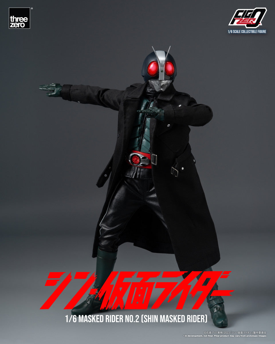 Pedido Figura Masked Rider No. 2 - Shin Masked Rider - FigZero marca Threezero 3Z0488 escala 1/6