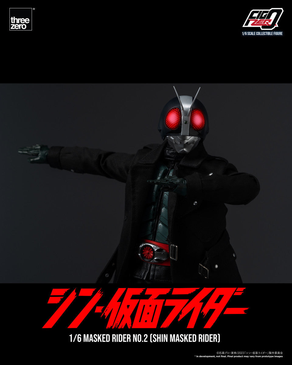 Pedido Figura Masked Rider No. 2 - Shin Masked Rider - FigZero marca Threezero 3Z0488 escala 1/6