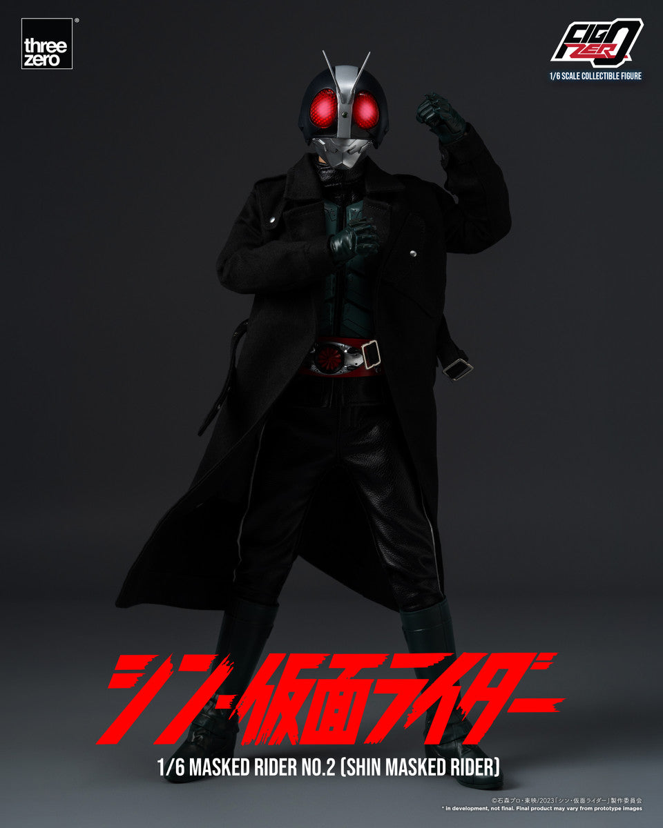 Pedido Figura Masked Rider No. 2 - Shin Masked Rider - FigZero marca Threezero 3Z0488 escala 1/6
