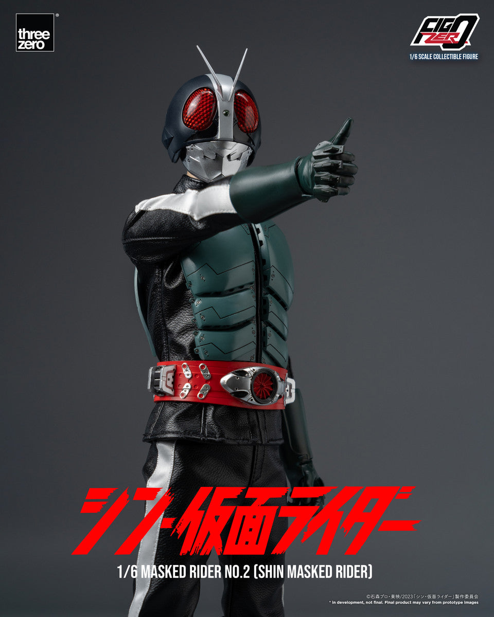 Pedido Figura Masked Rider No. 2 - Shin Masked Rider - FigZero marca Threezero 3Z0488 escala 1/6