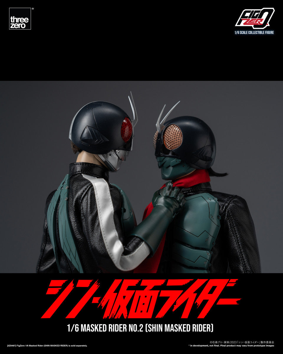 Pedido Figura Masked Rider No. 2 - Shin Masked Rider - FigZero marca Threezero 3Z0488 escala 1/6