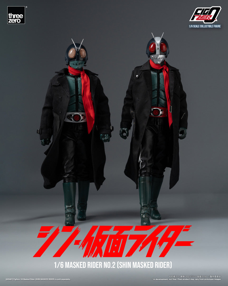 Pedido Figura Masked Rider No. 2 - Shin Masked Rider - FigZero marca Threezero 3Z0488 escala 1/6