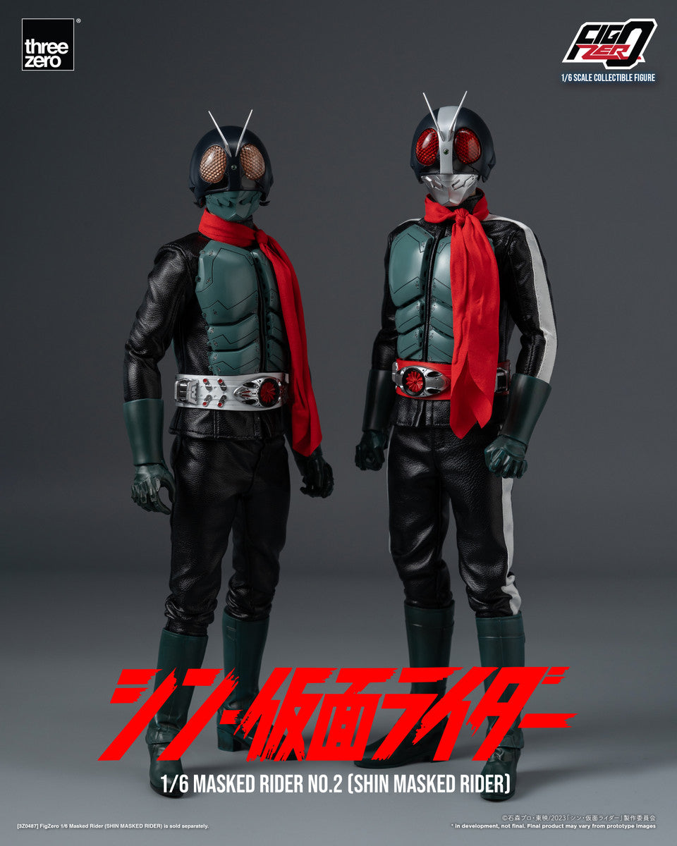 Pedido Figura Masked Rider No. 2 - Shin Masked Rider - FigZero marca Threezero 3Z0488 escala 1/6