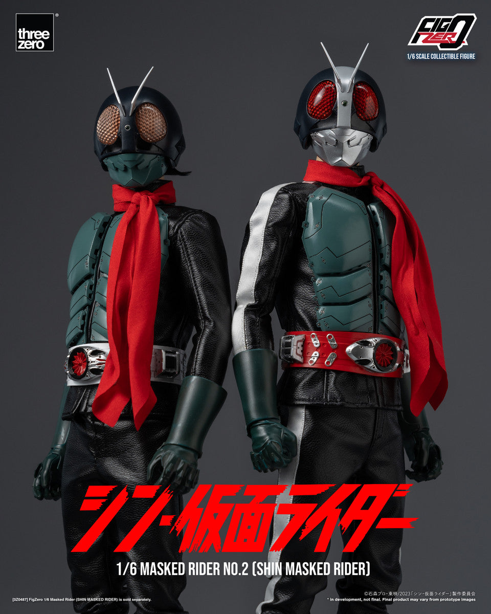 Pedido Figura Masked Rider No. 2 - Shin Masked Rider - FigZero marca Threezero 3Z0488 escala 1/6