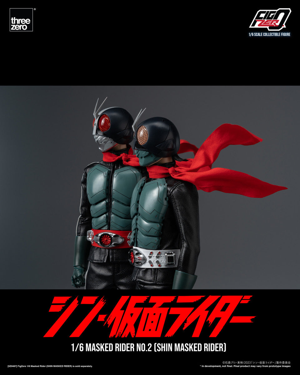 Pedido Figura Masked Rider No. 2 - Shin Masked Rider - FigZero marca Threezero 3Z0488 escala 1/6