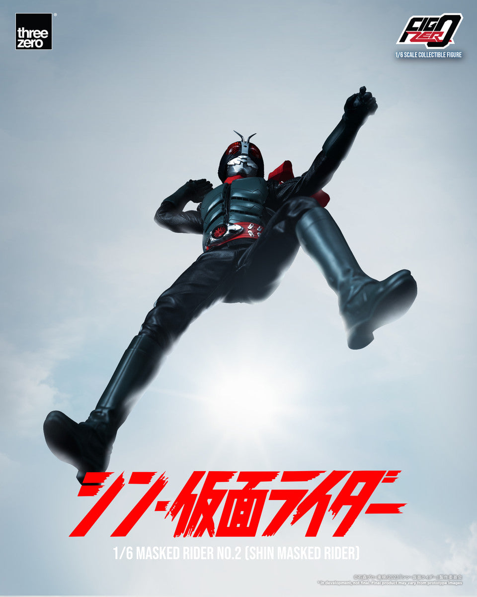 Pedido Figura Masked Rider No. 2 - Shin Masked Rider - FigZero marca Threezero 3Z0488 escala 1/6