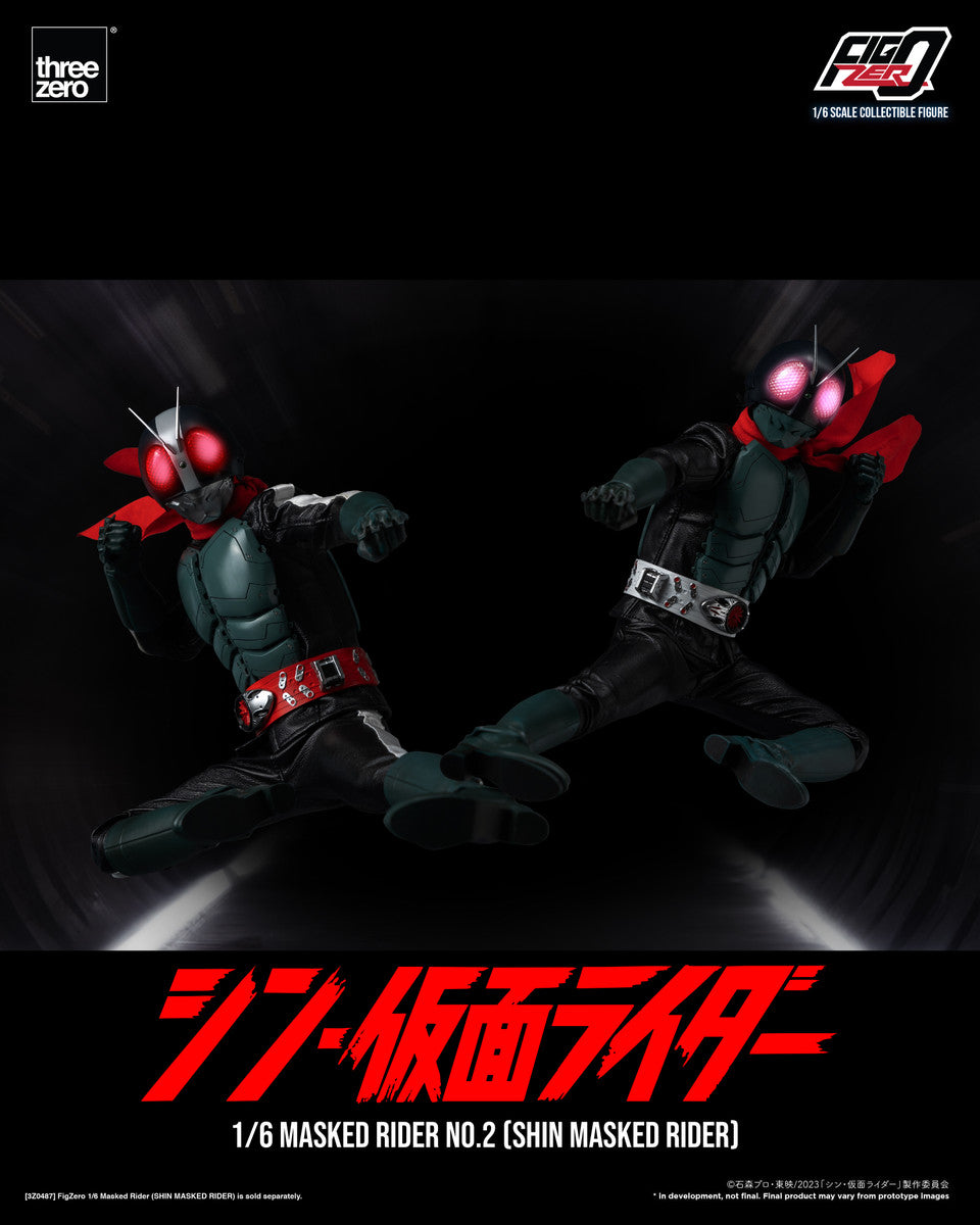 Pedido Figura Masked Rider No. 2 - Shin Masked Rider - FigZero marca Threezero 3Z0488 escala 1/6