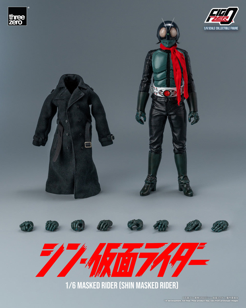 Pedido Figura Masked Rider No. 1 - Shin Masked Rider - FigZero marca Threezero 3Z0487 escala 1/6