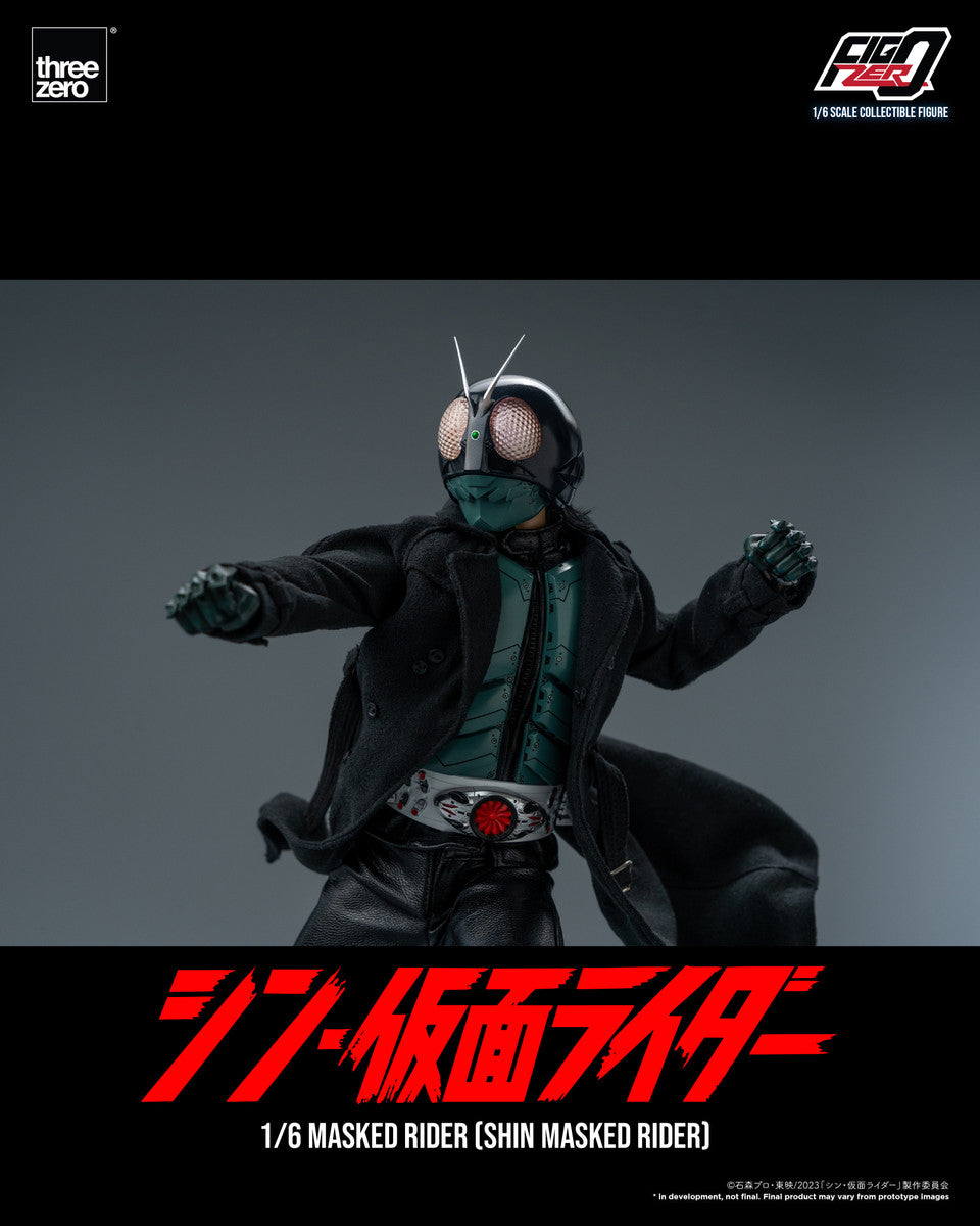 Pedido Figura Masked Rider No. 1 - Shin Masked Rider - FigZero marca Threezero 3Z0487 escala 1/6