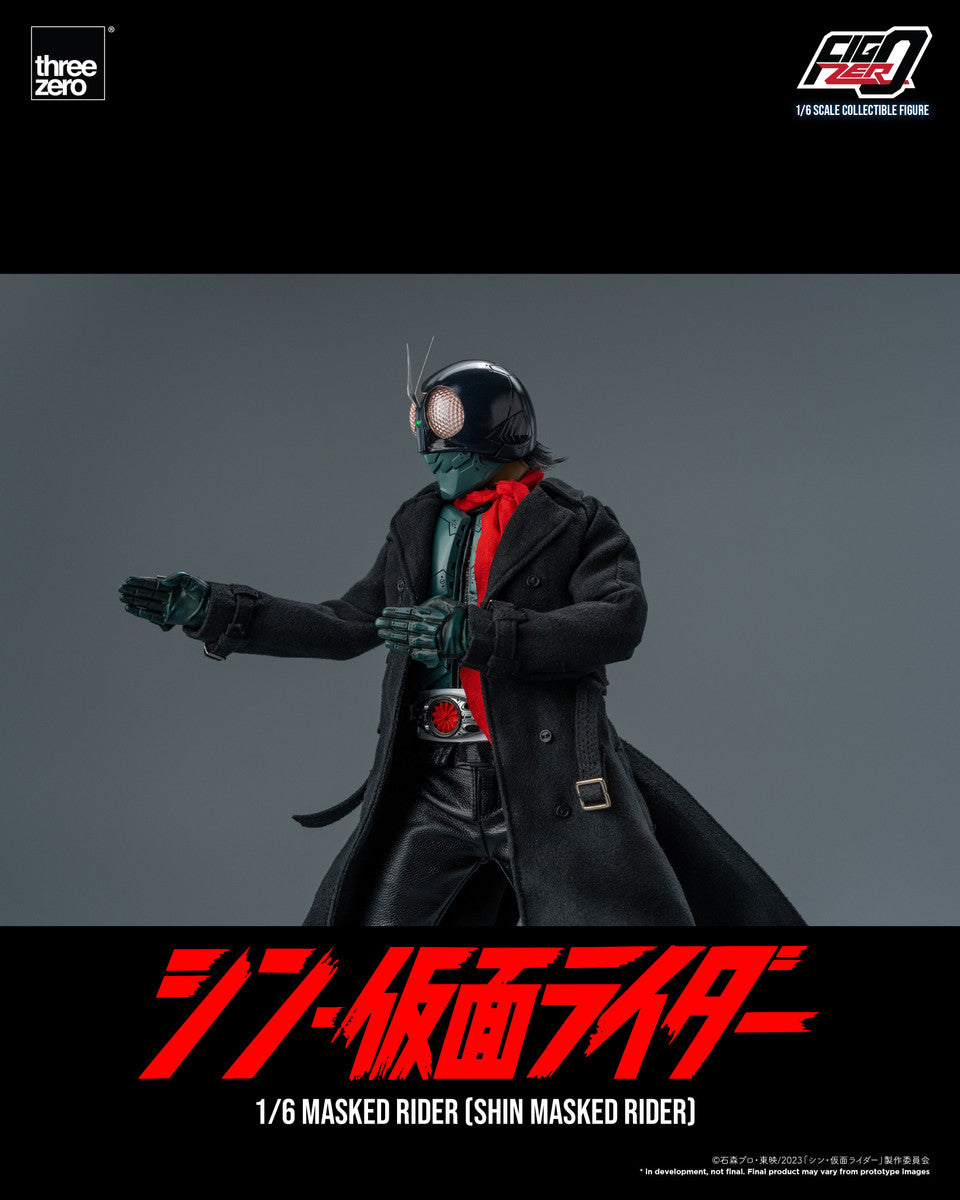 Pedido Figura Masked Rider No. 1 - Shin Masked Rider - FigZero marca Threezero 3Z0487 escala 1/6