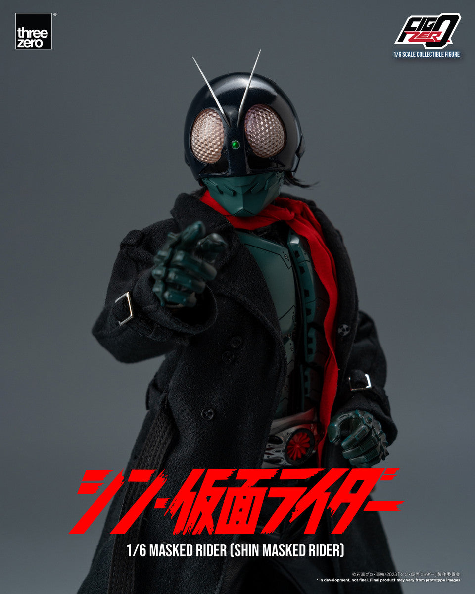 Pedido Figura Masked Rider No. 1 - Shin Masked Rider - FigZero marca Threezero 3Z0487 escala 1/6