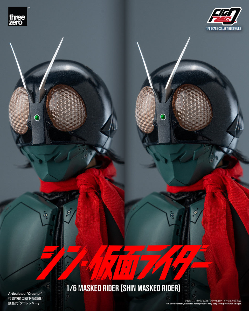 Pedido Figura Masked Rider No. 1 - Shin Masked Rider - FigZero marca Threezero 3Z0487 escala 1/6
