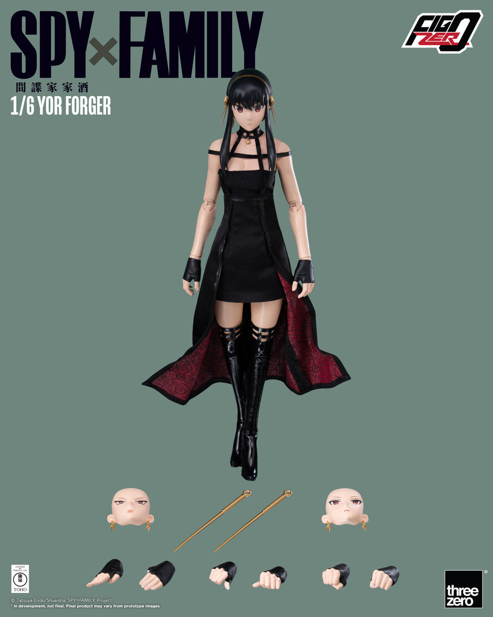 Pedido Figura Yor Forger - Spy x Family - FigZero marca Threezero 3Z0503 escala 1/6