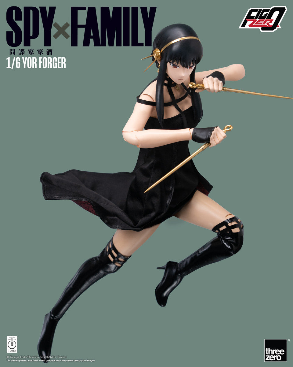 Pedido Figura Yor Forger - Spy x Family - FigZero marca Threezero 3Z0503 escala 1/6