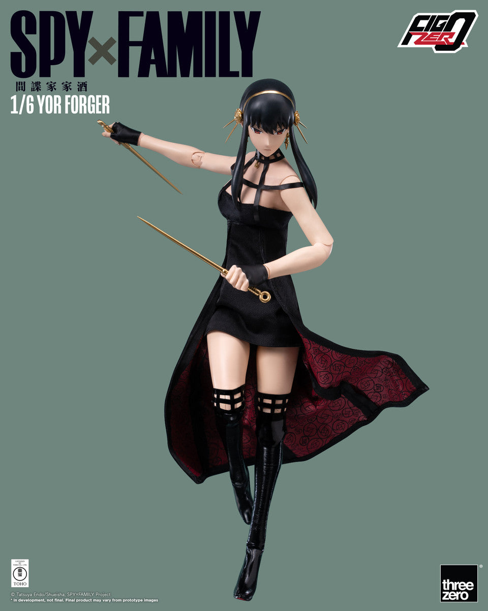 Pedido Figura Yor Forger - Spy x Family - FigZero marca Threezero 3Z0503 escala 1/6