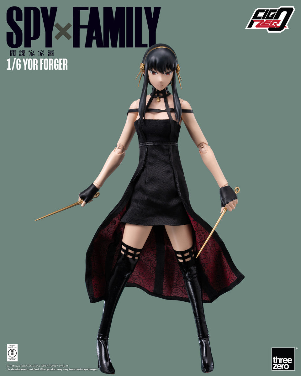 Pedido Figura Yor Forger - Spy x Family - FigZero marca Threezero 3Z0503 escala 1/6