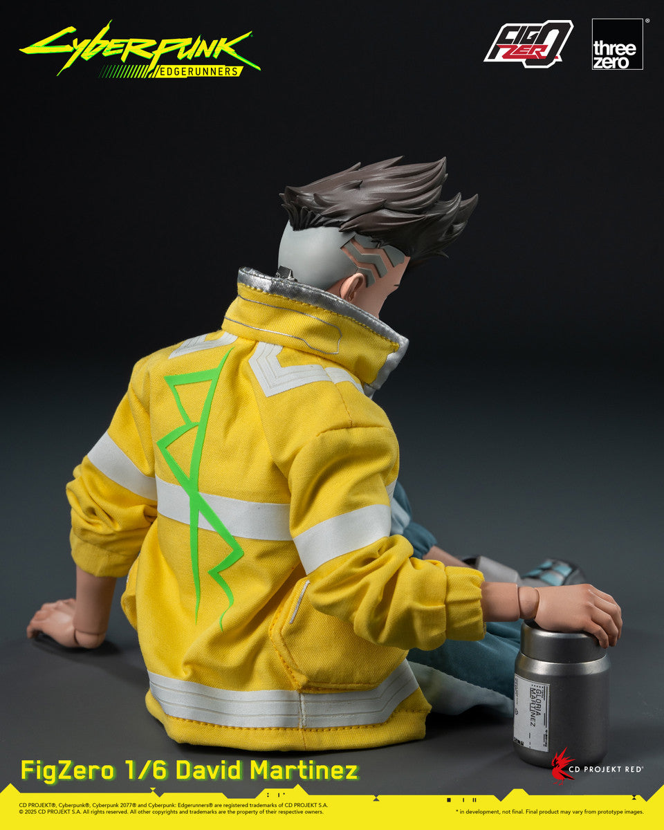 Preventa Figura David Martinez - Cyberpunk: Edgerunners - Figzero marca ThreeZero 3Z0599 escala 1/6